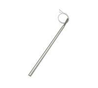 NPQRKJYH Elemento riscaldante a cartuccia 2 pezzi 220 V/110 V/380 V Tubo di riscaldamento a testa singola 14x300 mm/0,551x11,81 "Potenza 1100 W/1350 W/1700 W(380V Tube 14x300mm,201SUS 1100W)