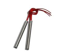 NPQRKJYH Elemento riscaldante del riscaldatore a cartuccia da 2 pezzi Tubo da 16 mm Lunghezza del tubo 180 mm 200 mm 250 mm 300 mm 350 mm(380V,450W 16x180mm)