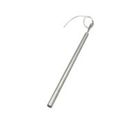 NPQRKJYH Elemento riscaldante riscaldatore a cartuccia cablata a estremità singola da 2 pezzi 15x300mm/0.591x11.81" 1150W/1450W/1850W AC110V/220V/380V(220V Tube 15x300mm,201SUS 1150W)