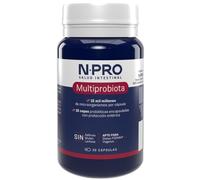 NPRO MULTIPRObiota 30cap. - consigliato come complemento di una dieta equilibrata, capsule che semplificano la supplementazione quotidiana, confezione da 30 capsule ed è studiato per offrire un elevat