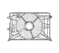 Nps DER09073 - Radiatore motore