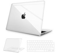 NPUOLS Cover per MacBook Pro 14 Pollici 2026-2021 M5 M4 M3 M2 M1 Pro Max A3426 A3427 A3434 A3112 A3401 A3185 A2918 A2992 A2779 A2442, Rigide Custodia e Sottile TPU EU Tastiera Cover