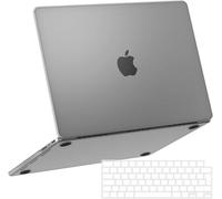 NPUOLS Cover per MacBook Pro 14 Pollici M5 M4 M3 M2 M1 Pro Max 2025-2021 A3434 A3112 A3401 A3185 A2918 A2992 A2779 A2442,Come il Colore Originale,Custodia Rigide,Grigio Opaco