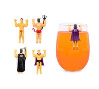 NPW Marcatori riutilizzabili per bevande, originali per bicchieri di vino e bicchieri di vino, per feste di Halloween, serate di ragazze e altro, ciondoli spettrali per Halloween, regali novità (4