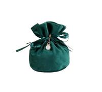 NPwtpndf Sacchetti Porta bomboniere in Velluto for Gli Ospiti | 10 pezzi multicolori for il confezionamento di caramelle for gli ospiti della festa di nozze(Forest Green)
