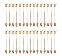 NPXUAMTJ 30Pcs Metallo Rod Fascino Con Occhio Pin Perline Metallo Rod Pendenti Versatile Perline Accessori Per Designer Di Gioielli