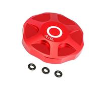 NPXUAMTJ Biciclette da montagna Ammortizzatore Valvole Aria Coperture Biciclette Sospensione Forcella Caps Road Bike Air Fork Protector Mountain Bike Copertura anteriore Lega di alluminio