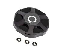 NPXUAMTJ Biciclette da montagna Ammortizzatore Valvole Aria Coperture Biciclette Sospensione Forcella Caps Road Bike Air Fork Protector Mountain Bike Copertura anteriore Lega di alluminio