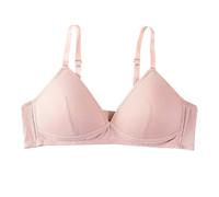 NPXUAMTJ Bralette a triangolo leggera con scollo a V profondo per le donne comodi reggiseni per tutti i giorni Reggiseno sfoderato senza tracce Reggiseno senza tracce Reggiseno senza tracce, F, 38A-B