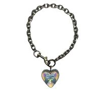 NPXUAMTJ Collana con ciondolo a forma di cuore alla moda, accessorio versatile per l'uso quotidiano, date e feste