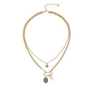 NPXUAMTJ Collana con ciondolo fatta a mano con accento elegante, accessorio versatile per l'uso quotidiano