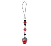 NPXUAMTJ Elegante ciondolo a forma di stella con perline e fiocco per telefono, versatile, per donne alla moda, uso quotidiano