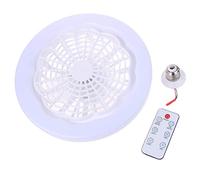 NPXUAMTJ Lampada da Ventola da 2 in 1 E27 LEGGIO LED LEGGIO da 30 W Reggio Colore Bianco Regolabile con RECOTO per LAMPAGNO CUSCINE DORMITOLO LAMPARE VENITORE DORMITORI