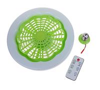 NPXUAMTJ Lampada da Ventola da 2 in 1 E27 LEGGIO LED LEGGIO da 30 W Reggio Colore Bianco Regolabile con RECOTO per LAMPAGNO CUSCINE DORMITOLO LAMPARE VENITORE DORMITORI