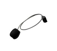NPXUAMTJ Microfono trasparente migliorato per caschi adatto per sistemi di citofono Reso Clear Highway Riding conversazione microfono filtro rumore