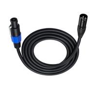 NPXUAMTJ Speakon Su Cavo Speakon Spina A XLR-3-Pin Spina Microfono Prolunga Prolunga Cavo Speakon