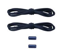 NPXUAMTJ Unisex Slip On Lacci Delle Scarpe Accessori Elastico Non Legare Lacci Con Aglets In Metallo Per Pendolarismo Sport Viaggi, Blu nascosto