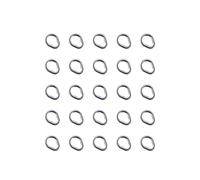 NPYQ 25 Pezzi robusti Anelli da Pesca a Forma di Pera a Forma di Pera, robusti, connettori per Esche, connettori, Accessori per Acqua Dolce e Acqua salata, per Gancio di Supporto, Maschere, Esche di