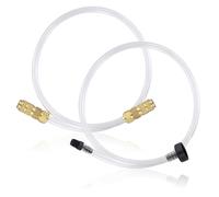 NQEUEPN 2pz Kit Tubo di Spurgo per Barca, 2 Misure Kit Timoneria Idraulica e Perno in Plastica/Ottone Compatibile con Seastar Timoneria Idraulica per Timoni Idraulici Entrofuoribordo Entrofuoribordo