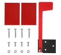 NQEUEPN Bandiera per Cassetta Postale, Rosso, M, Montaggio a Parete e Palo, Kit di Sostituzione, Nessun Attrezzo Richiesto