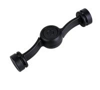 NQEUEPN Fermaporta Magnetico Lavatrici Carica Frontale, 10,5cm (Nero)