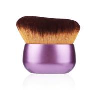 NQEUEPN Pennello Autoabbronzante, Pennello Make-up Misto per Autoabbronzante Fondotinta e Spray Abbronzante Morbido Vegano Superiore per Viso e Gambe (Viola)