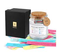 NQEUEPN Versetti Della Bibbia in un Barattolo, Barattolo Della Bibbia per Emozioni e Sentimenti con 90 Biglietti Biblici Colorati Bible Verse Jar Regali Cristiani per le Donne Regalo Pasqua