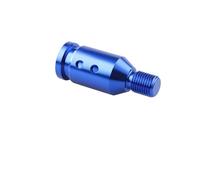 Nqimgv Adattatore Universale Per Pomello Del Cambio Manuale Per Auto Con Filettatura M10x1,5/M12x1,25 Accessori Interni In Alluminio Testa Leva Cambio Auto(M12x1.25-Blue)
