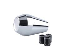 Nqimgv Adattatori Per Pomelli Del Cambio Automatici Con Leva Manuale Accessori Per La Sostituzione Degli Interni Dell'auto Testa Leva Cambio Auto(D'argento)