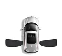 Nqimgv Arasole de Auto Auto Finestra Nera Privacy Parasole Anti-UV Isolamento Termico Proteggi Copertura Interna per ZEEKR 7X 2024-Presente(Rear Door)