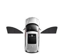Nqimgv Arasole de Auto Protezione Solare per Auto Isolamento Termico Tenda Parasole per Privacy per Tesla per Modello X 2019-Presente Auto Anti-UV(Front Door)