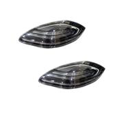 Nqimgv Luci Posteriori A LED Per Auto Per Panamera 970.1 2010 2011 2012 2013 A Modificate Freccia Specchietto(2pcs black)