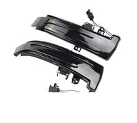 Nqimgv Per Benz Per CLA Coupé Per C117 2013-2017 180 LED Indicatore Direzione Dinamico Luce Lampeggiante Flusso D'acqua Freccia Specchietto(White-Yellow)