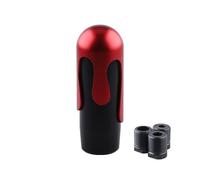 Nqimgv Pomello Del Cambio Manuale Per Auto Leva In Alluminio Accessori Interni Universali Testa Leva Cambio Auto(Black-Red)