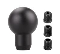 Nqimgv Pomello Del Cambio Universale A Forma Sfera Rotonda Per Auto Leva Accessori Per Interni Testa Leva Cambio Auto(Nero)