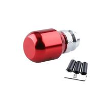 Nqimgv Pomello Del Cambio Universale Per Auto Leva Manuale In Lega Alluminio A Lunghezza Regolabile E Retrattile Testa Leva Cambio Auto(Rosso)