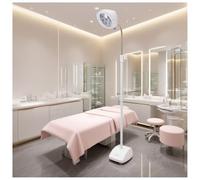 NQNFWCRJ Lampada Chirurgica Mobile a LED Con Puleggia a 7 Fori Illuminazione Omnidirezionale Regolabile in Altezza Dotata Di Interruttore a Pedale