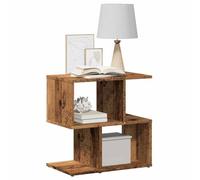 Nqyjm Comodino Vecchio Legno 50x30x51,5 cm Legno Ingegneria Camera | Tavolo da Notte, armadio portaoggetti con apertura scomparti armadio laterale con estremità del divano per soggiorno