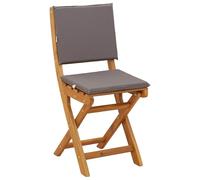 Nqyjm Sedia da pranzo per giardino esterno, sedie da bistrot per esterni, set di 8 pezzi, grigio scuro, 38 x 46 x 85 cm, poltrona per terrazza, piscina e balcone