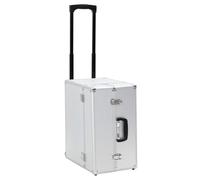 Nqyjm Valigetta da pilota, 47 x 39 x 27 cm, in alluminio, colore argento
