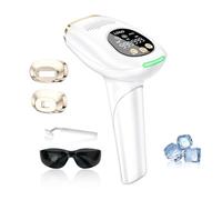 NQYZZFA Dispositivo Di Epilazione IPL, Dispositivo Di Epilazione Laser 3 in 1 HR/SC/RA Con Funzione Di Raffreddamento A Ghiaccio Indolore, Per Donne, Corpo, Viso, Bikini, Braccia E Gambe