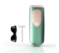NQYZZFA Dispositivo Di Epilazione IPL - Risultati Indolori Di Qualità Professionale A Casa, Dispositivo Di Epilazione Laser Per Donne E Uomini, Viso, Inguine, Corpo, Gambe, Ascelle,Verde