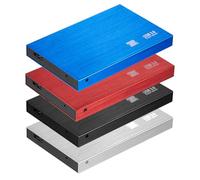 NQYZZFA Hard disk esterno portatile da 2,5", 500 GB - 8 TB, USB 3.0, ultra sottile, in alluminio, per PC, desktop, laptop, TV, Windows, 8 TB, colore: rosso