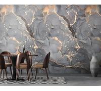 Nr 03 Strisce Carta da Parati da 53cm Totale Larghezza 1,59mt Disegno Completo in TNT Vinilico Pannello Decorativo Ripetibile all'Infinito Fotomurale in Rotolo Alta Qualità Italiana (ENJOY 2 280X53)