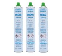 NR. 3 BOMBOLE R600A R600 GAS REFRIGERANTE 420 GR FREEZER FRIGO CONGELATORE