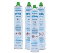 NR. 4 BOMBOLE R600A R600 GAS REFRIGERANTE 420 GR FREEZER FRIGO CONGELATORE