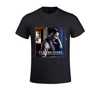 NR Tiziano Ferro Lamore Una Cosa Semplice Mens T Shirts Design Crew Neck -S