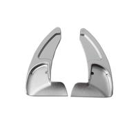 NRAAUEPO Paddle Cambio Auto per J&eep Grand Cherokee 2014-2020 Copertura per Le Estensioni delle Leve del Cambio al Volante dell'auto, 2 Pezzi, Parti in Alluminio