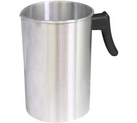 NRANSON Candle Wax Pouring Pot,4 Pounds Pouring Pitcher for Candle Making,3L Aluminum Melting Pitcher Candle Wax Melting Pot,Dripless Pouring Spout & Heat-Resisting Handle Designed