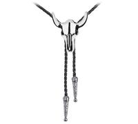 NRBMZYEN Bolo Cravatta da uomo Cravatta regolabile Cowboy Bolo Cravatta Collana con ciondolo, Colore unico, Style 6